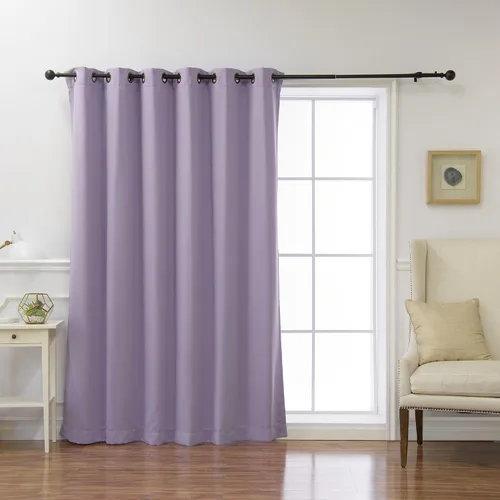 Vista 21 de Best Home Fashion Cortina térmica opaca con parte superior con ojales anchos Gris