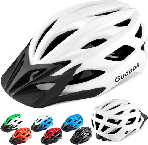 Vista 9 de Bike Helmets for Men - Women Bicycle Helmet Adult - Certified Lightweight Comfort Adjustable Cycling Helmet with Detachable Visor for Mountain Road