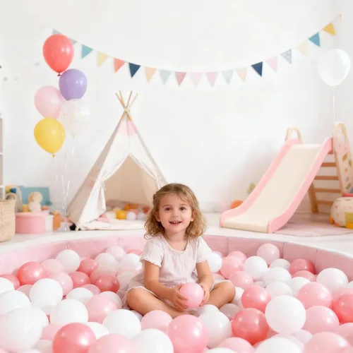 Vista 4 de GOGOSO Bolas para corral de bolas para niños pequeños plásticos accesorios a prueba de aplastamiento duraderos formas divertidas juguetes de baño