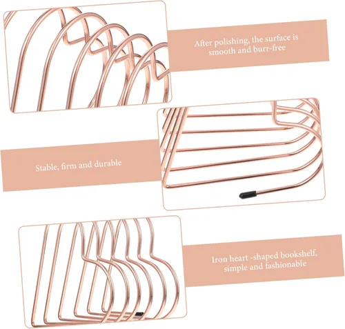 Vista 7 de Ciieeo Sujetalibros para libros de oficina, soporte para documentos para escritorio, estantería resistente, soporte de libros de escritorio