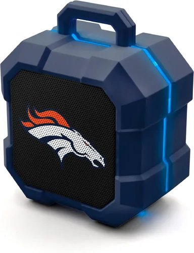 Vista 33 de SOAR NFL Shockbox - Altavoz Bluetooth inalámbrico LED, resistente al agua, IPX4, 5.0 Bluetooth con más de 5 horas de tiempo de reproducción, pequeño