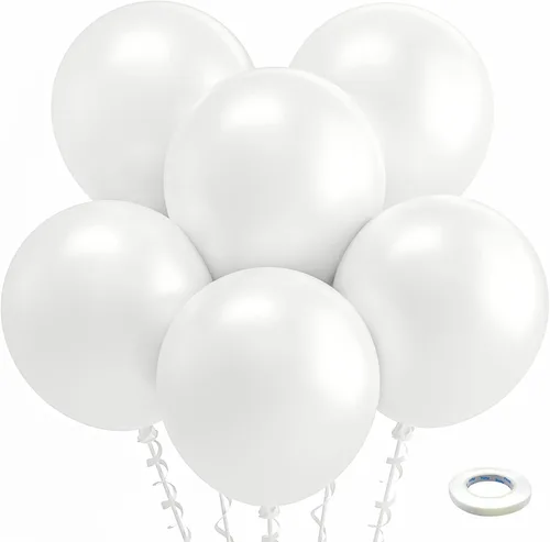 Vista 72 de Bezente Paquete de 150 globos de látex mate color burdeos de 5 pulgadas rojo (07-Red-G42)