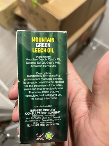 Vista 3 de Aceite de sanguijuela para la ampliación del pene Masaje Masculino Aceite Esencial para Hombres, Hombres Crecimiento del Pene Aumentar el Aceite