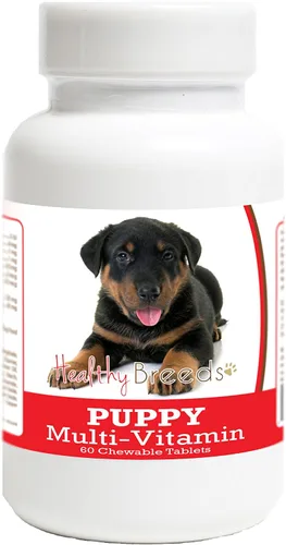 Vista 73 de Healthy Breeds Affenpinscher - Tableta multivitamínica para cachorros y perros, 60