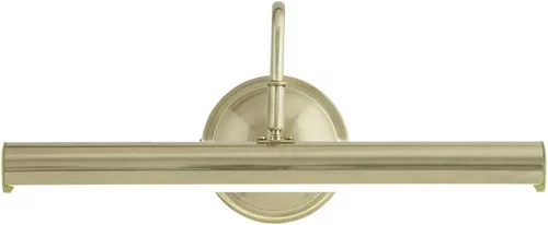 Vista 4 de Possini Euro Design Possini Euro Renaissance - Luz LED de 16 pulgadas de ancho con acabado de latón