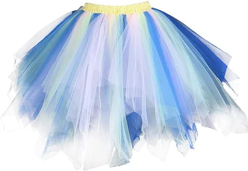 Vista 43 de Falda tutú de ballet para disfraz de fiesta de mujer