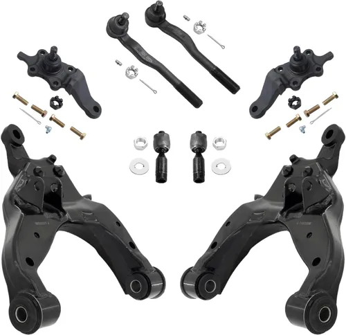 Vista 126 de Detroit Axle - Kit de brazos de control de extremo de 8 piezas para Toyota 2001-2003 Highlander 2002-2003 Camry Lexus ES300, 2 conjuntos de brazos