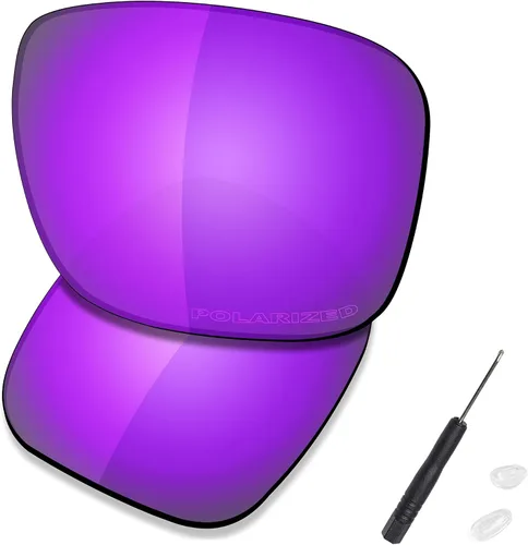 Vista 23 de SAUCER Premium Replacement Lenses & H20 Screwdriver & Nose Pieces for Oakley Holbrook Metal OO4123 UV400 Protection