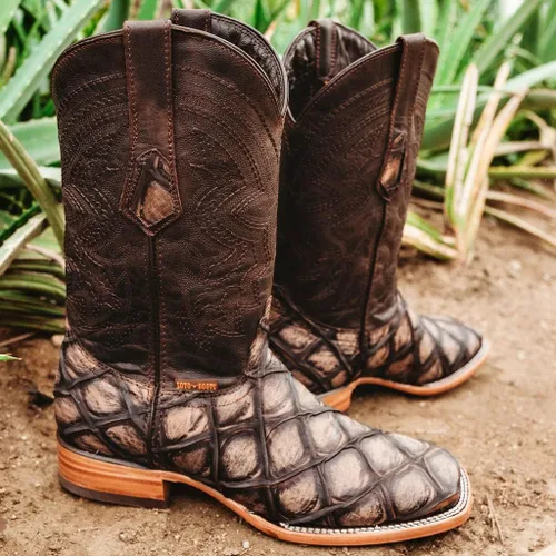 Vista 7 de Soto Boots Botas con estampado Pirarucu H50033 para hombre
