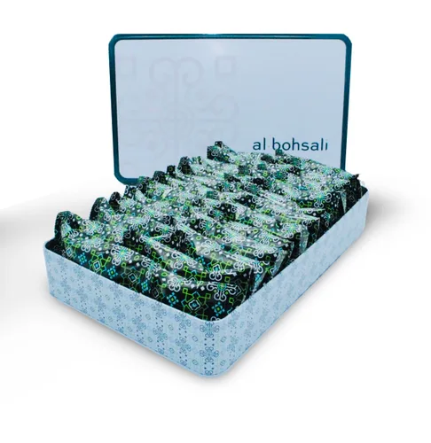 Vista 11 de Al Bohsali Galletas de mantequilla rellenas de pistacho Maamoul 12 bolsas individuales