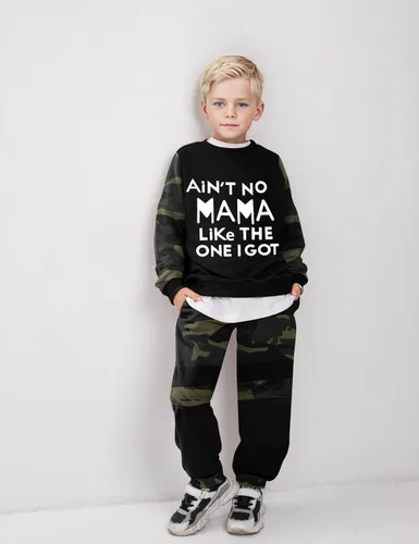 Vista 2 de Ropa para niños pequeños, trajes de otoño e invierno para niño