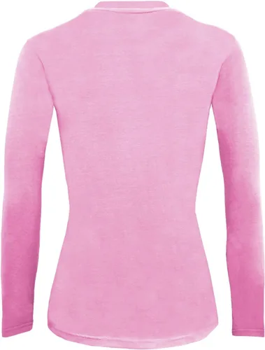 Vista 41 de Natural Uniforms Camiseta Under Scrub para mujer, cuello redondo, manga larga, paquete de 3, paquete múltiple de 3