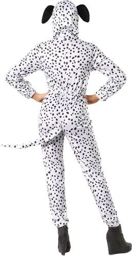Vista 3 de Traje de traje de dálmata para mujer Plus Cozy