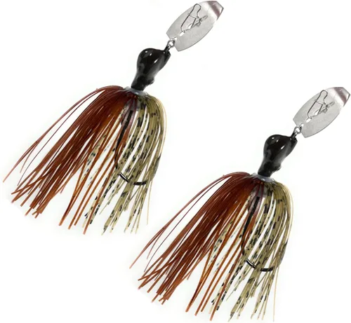 Vista 11 de Reaction Tackle Cabezales de plantilla de hoja rompedora de tungsteno para pesca, paquete de 2 plantillas de pesca para lubinas grandes y pequeñas