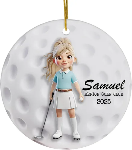 Vista 22 de FLOCHIL Adornos Personalizados de Bailarina de Navidad 2025 para Niña, Adornos Personalizados de Bailarina para Árbol de Navidad, Regalo