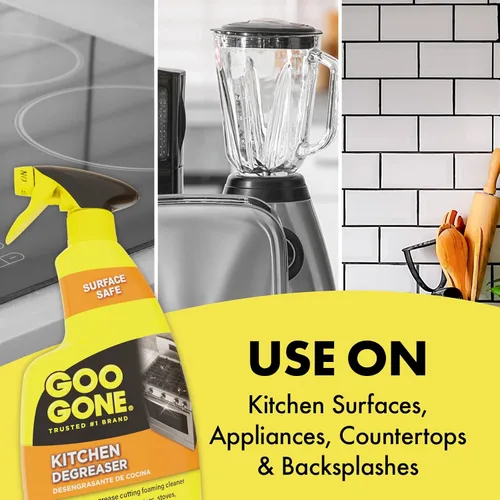 Vista 3 de Goo Gone Desengrasante - Elimina la grasa de cocina, suciedad y restos de comida incrustada - 14 Fl. Oz. - 2047