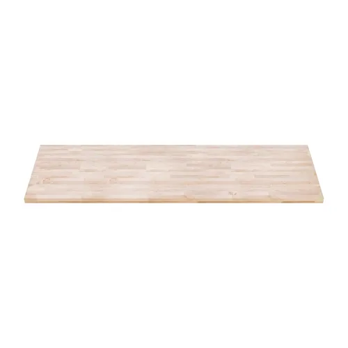 Vista 15 de DuraSteel Mesa de madera maciza, encimera de bloque de carnicero de 24 x 12 pulgadas, tabla de cortar de madera de losa de arce natural para mesa