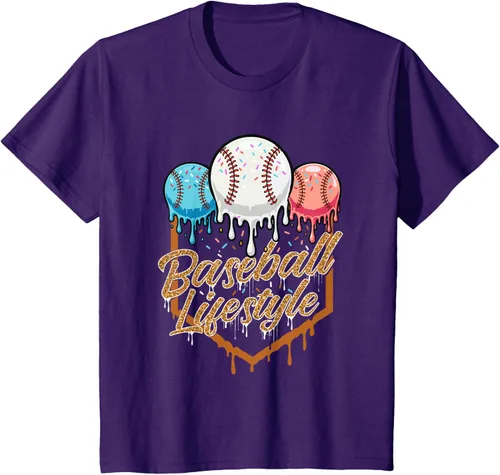 Vista 23 de Baseball Lifestyle - Camiseta de béisbol amante del béisbol