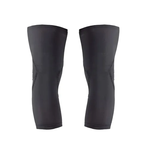 Vista 4 de Rodilleras Protección de articulaciones de manga de compresión Tecnología de absorción de impactos Hombres Mujeres Niños, Negro, Talla S