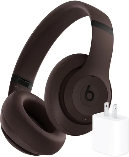 Vista 26 de Auriculares Beats Studio Pro Bluetooth con cancelación de ruido con adaptador de corriente Apple 20W USB-C - Negro