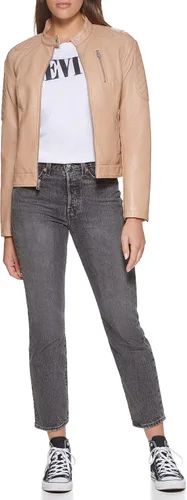 Vista 3 de Levi's Chaqueta de motocross Racer de piel sintética para mujer
