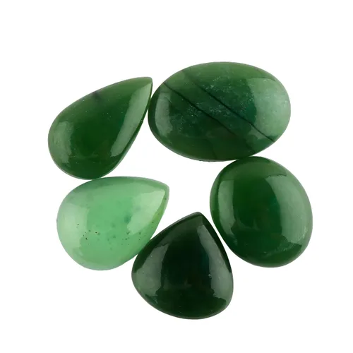Vista 23 de CRYSTALIS Al por mayor 5 piezas de piedra preciosa natural K2 jaspe suelta en bruto, cabujones para hacer joyería, piedras pulidas de chakra