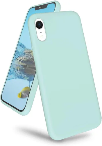 Vista 15 de Compatible with iPhone XR Case, Drop Protection Liquid Silicone Gel Rubber Full Body Bumper Cover with Soft Microfiber Shockproof Phone Case for