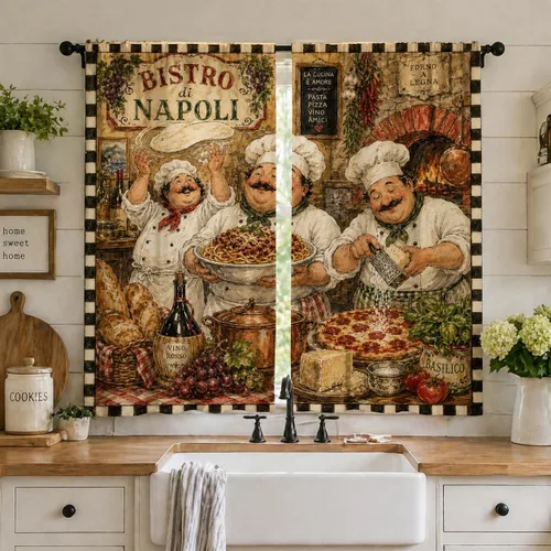 Vista 51 de Cortinas de ventana de cosecha de otoño, marco de madera rústica, cortinas florales de pacas de heno y calabaza, cenefa de cocina de Acción