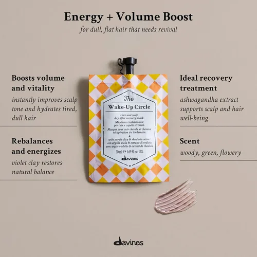 Vista 2 de Davines The Wake-up Circle, 50 ml (paquete de 1)