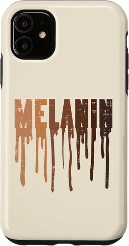 Vista 5 de Funda de regalo para iPhone 14 Goteando Melanina Black African Pride Black Lives Matter