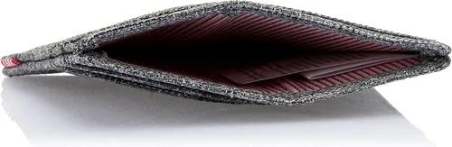Vista 4 de Herschel - Cartera Charlie RFID para hombre, Charlie Rfid, talla única , Raven Crosshatch