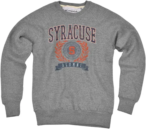 Vista 37 de Campus Lab Collegiate Classic Alumni Seal - Sudadera unisex con cuello redondo para adultos