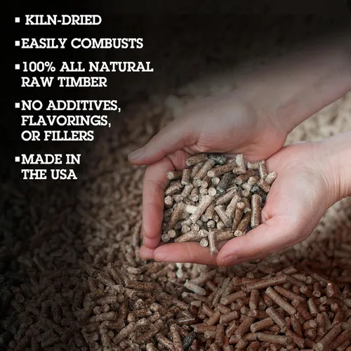 Vista 3 de Camerons Pellets para asar (manzana) - Gránulos para ahumar madera para ahumar y parrillas de barbacoa, combustible de barbacoa 100% natural secado