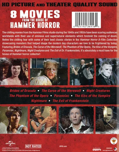 Vista 3 de Hammer Horror 8-Film Collection Blu-ray