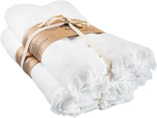 Vista 20 de Sand Cloud Toallas de baño turcas de 2 capas para baño, paquete de 2 Clásico - Gris