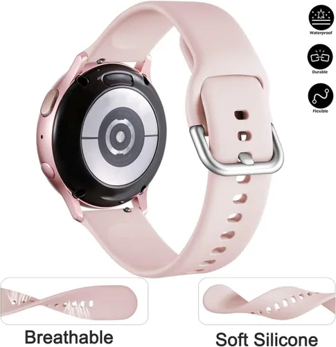 Vista 7 de Lerobo - Bandas compatibles con Samsung Galaxy Watch Active/Active 2 de 1.57 y 1.73 pulgadas/Galaxy Watch 1.65 pulgadas. Correa de reloj para Arena