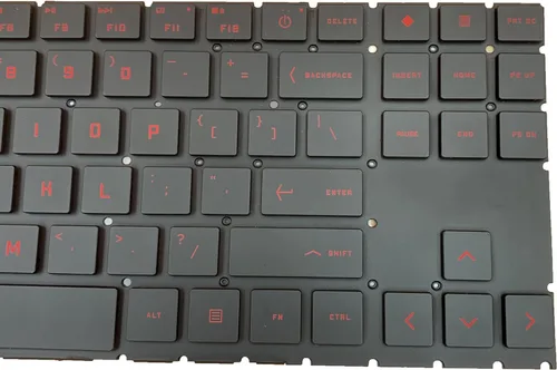 Vista 6 de Teclado retroiluminado rojo para portátil HP OMEN 15 2020 15-EN 15-EK 16-B 16-C 15-EN0010CA 15-EK0019NR 15-EN 15-EN0013DX 15-EN0023DX TPN-Q238
