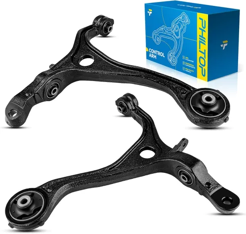 Vista 118 de PHILTOP 6 piezas de brazo de control delantero inferior con barra estabilizadora de rótula para Nissan Rogue 2014-2020 Rogue Sport 2017-2022 Qashqai