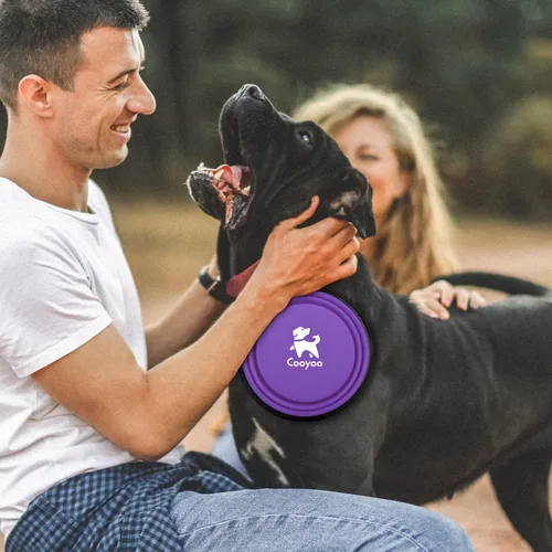 Vista 68 de COOYOO Cuenco plegable para perros, paquete de 2 cuencos plegables para agua para perros y gatos, plato portátil para alimentación de mascotas