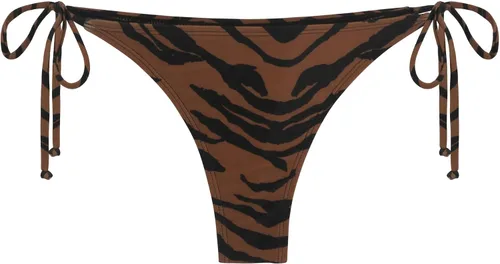 Vista 23 de RELLECIGA - Tanga de baño tipo bikini para mujer Verde aguacate