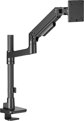 Vista 2 de Gladiator Joe Brazo de monitor ultraancho de aluminio resistente para pantallas de 49 pulgadas de hasta 44 libras, soporte de monitor de escritorio