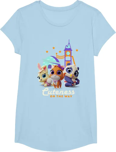 Vista 18 de Disney Camiseta Junior T.O.T.S. Cuteness On the Way Negro