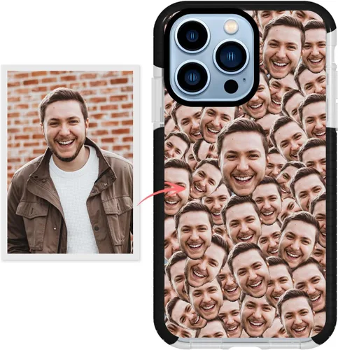 Vista 8 de Funda personalizada para teléfono con cara de bebé para iPhone 16 15 14 13 Pro Max Mini 12 11 Xs XR X 8 Plus 7 6s 6 Se 2020 Funda personalizada