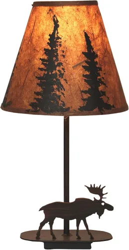 Vista 5 de Lámpara de mesa Burnt Sienna Mini Iron Elk