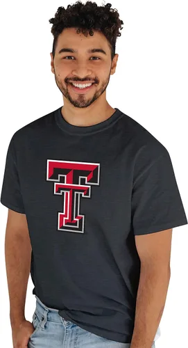 Vista 9 de Blue 84 Camiseta NCAA para hombre, icono de color del