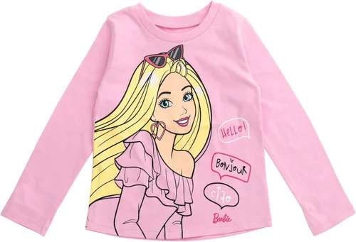 Vista 3 de Barbie Paquete de 3 camisetas para niñas de niños pequeños a grandes