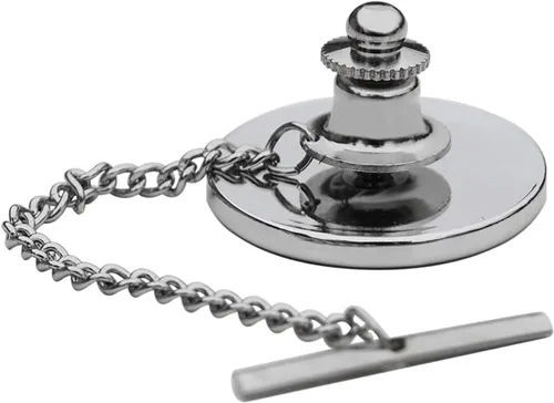 Vista 5 de 1994 Italy 20 Lire BU Uncirculated Coin Silver Plated Tie Tac Tack - Oak Branch
