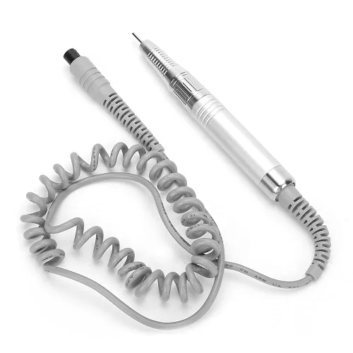 Vista 6 de Taladro de uñas eléctrico de 35000 RPM, herramientas de pulido de arte de uñas con vástago de mano, kit de taladro profesional para lima de uñas