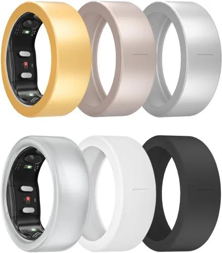 Vista 7 de Paquete de 3/6 fundas de anillo para Gen 3/Gen 2/1, protector de anillo de silicona elástico para RingConn Gen 2, accesorios de entrenamiento
