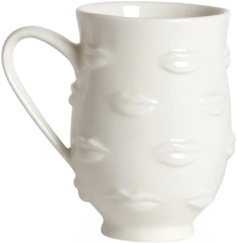 Vista 4 de Jonathan Adler Taza de gala, blanco, talla única